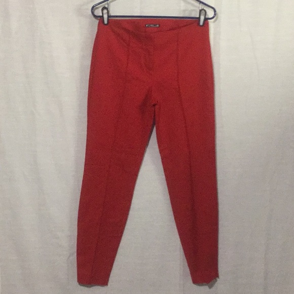 Express Pants - NWOT Express Red Stretch Slim Fit Pants